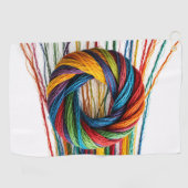 Wesen der Einheit Golfhandtuch (Horizontal)