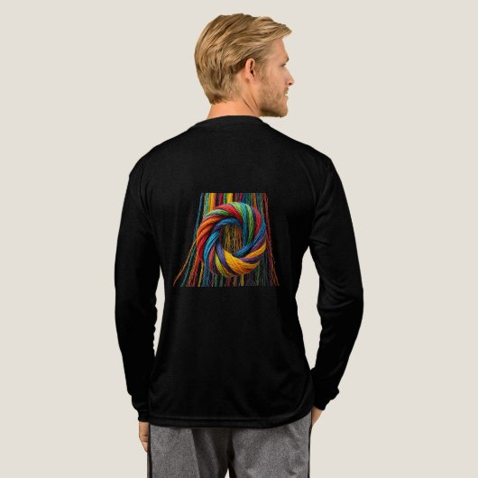 Wesen der Einheit Tri-Blend Shirt (Voller Rücken)