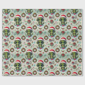 Wesen der festlichen Lagune Geschenkpapier (Flach)