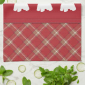 Wesen im Hintergrund Geschirrtuch (Gefaltet)