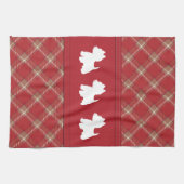 Wesen im Hintergrund Geschirrtuch (Horizontal)