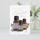 Wesentlich für mich: Valentinstag im Klassenzimmer Karte (Stehend Vorderseite)