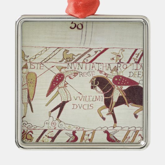 Wesentlich informiert König Harold Silbernes Ornament (Vorne)