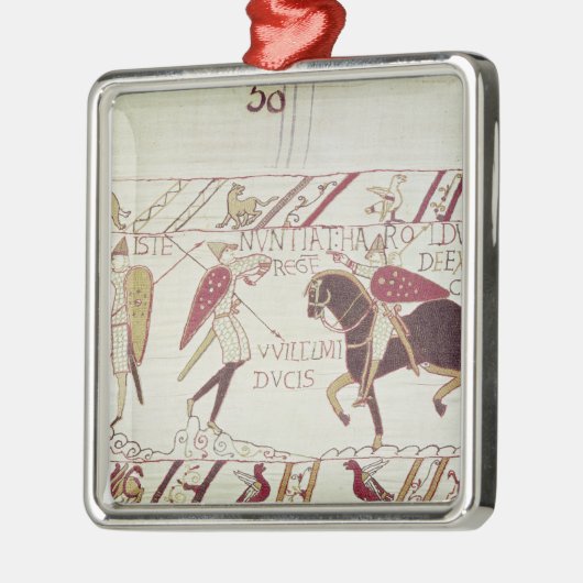 Wesentlich informiert König Harold Silbernes Ornament (Links)