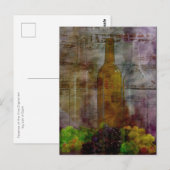 Wesentliche Bedeutung der Postkarte für die Weinro (Vorne/Hinten)