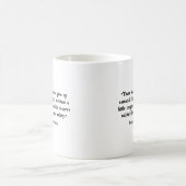 Wesentliche Freiheit Kaffeetasse (Mittel)