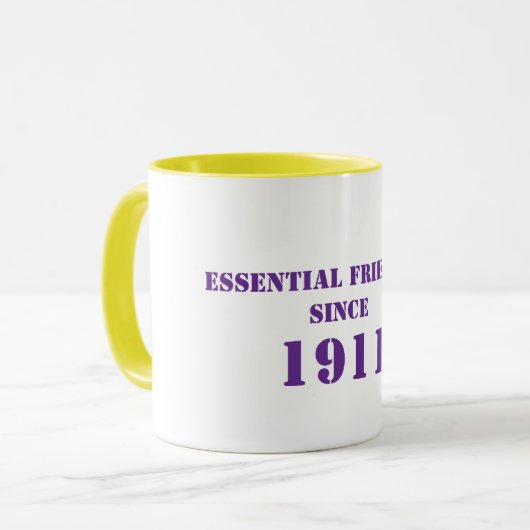 Wesentliche Freundschaft Tasse (Vorderseite Links)