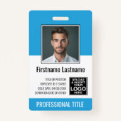 Wesentliche Mitarbeiter - Foto, Bar, Logo, Aqua Ausweis (Vorderseite)