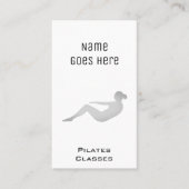 "Wesentliche" Pilates Visitenkarten Visitenkarte (Vorderseite)