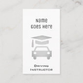 "Wesentliche" treibender Lehrer-Visitenkarten Visitenkarte (Vorderseite)