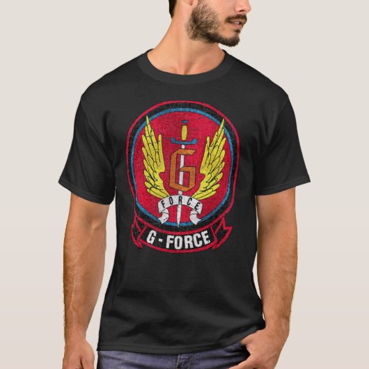 Wesentlicher T - Shirt der G-Force (Vorderseite)