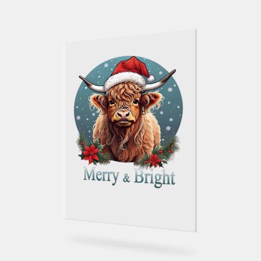 Wesentlicher T - Shirt für Kühe Acrylschild (Winkel)