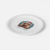 Wesentlicher T - Shirt für Kühe Pappteller (Schrägansicht)