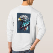 Wesentlicher weißer T - Shirt: Ihr Klassiker" T-Shirt (Rückseite)