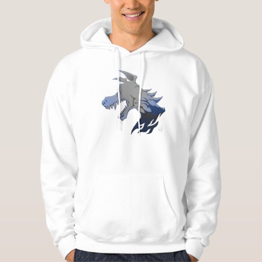 Wesentliches des Wolfs Hoodie (Vorderseite)