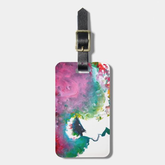 Wesentliches Gepäckanhänger (Vorderseite vertikal)