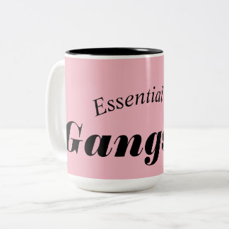 Wesentliches Öl-Gangster-Tasse Zweifarbige Tasse