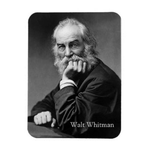 Wesentliches Walt Whitman-Porträt Magnet