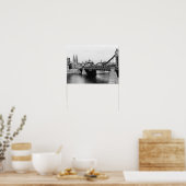 Weser Bridge, Bremen, c.1910 Poster (Küche)