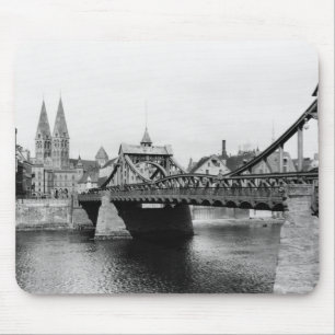 Weser Brücke, Bremen, c.1910 Mousepad
