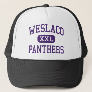 Weslaco - Panther - Highschool - Weslaco Texas Truckerkappe