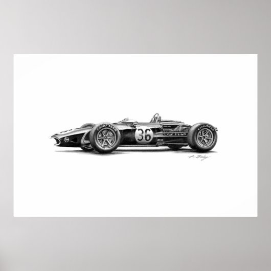 Weslake Eagle Poster (Vorne)