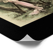 WESLEY Alphabet Letter Name Art Poster (Ecke)