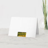 Wesley Christmas Zitat Feiertagskarte (Rückseite)