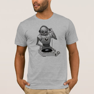 Wesley das Roboter DJ-Shirt T-Shirt
