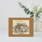 Wesley House Postcard Postkarte (Stehend Vorderseite)