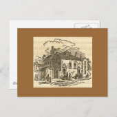 Wesley House Postcard Postkarte (Vorne/Hinten)