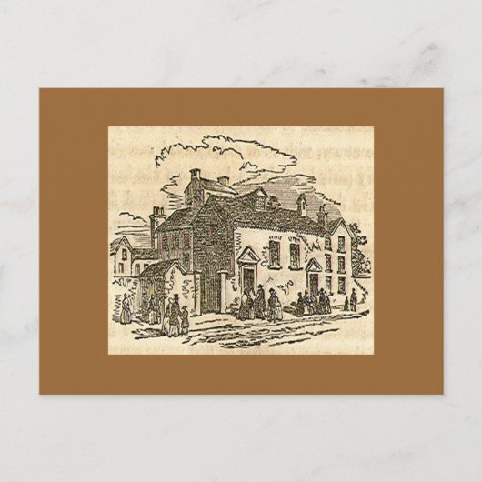 Wesley House Postcard Postkarte (Vorderseite)