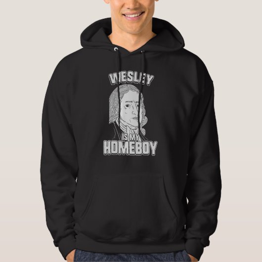 Wesley ist mein Kumpel John Wesley Tee (Vorderseite)