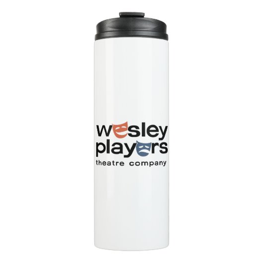 Wesley Players Travel Mug Thermosbecher (Vorderseite)