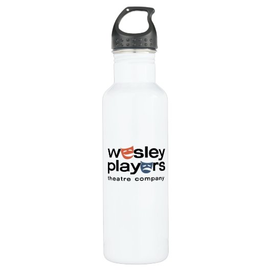 Wesley Players Wasserflasche Edelstahlflasche (Vorderseite)