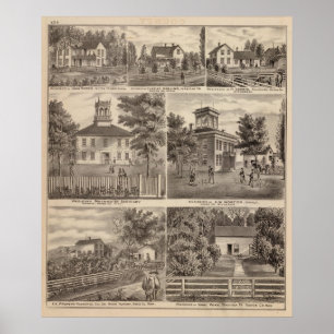 Wesleyan Methodist Seminar, Wasioja, Minnesota Poster