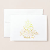 Wesołych Świąt Folienkarte (Vorderseite mit Umschlag)