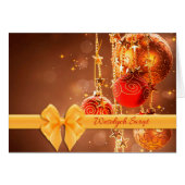 Wesolych Swiat - Frohe Weihnachtskarte (Vorderseite (Horizontal))