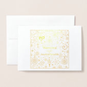 Wesołych Świąt i Szczęśliwego Nowego Roku Folienkarte (Vorderseite mit Umschlag)