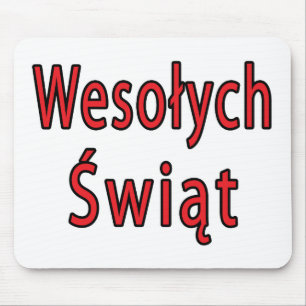 Wesolych Swiat Mousepad