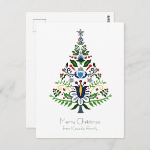 Wesolych Swiat - phantastischer Kaschubischer Weih Postkarte