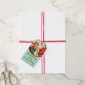 Wesołych Świąt Polnisch Frohe Weihnachtszeit Weihn Geschenkanhänger (Mit Garn)