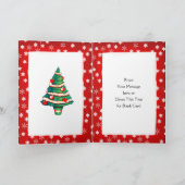 Wesołych Świąt. Polnische Weihnachtskarten Feiertagskarte (Innenseite)