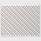 Wesolych Swiat St. Nicholas Geschenkpapier (Flach)