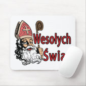 Wesolych Swiat St. Nicholas Mousepad (Mit Mouse)