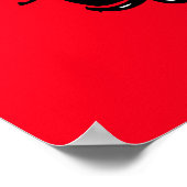 Wesolych Swiat St. Nicholas Poster (Ecke)