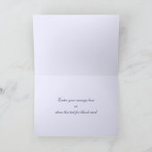 Wesołych Świąt. Weihnachtskarte auf Polnisch Feiertagskarte (Innenseite)