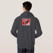 Wespe herauf DJ? Hoodie (Schwarz voll)