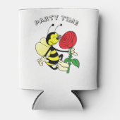 Wespe mit rote Rose Dosenkühler (Vorderseite)