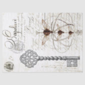 Wespe-Skript Decoupage Seidenpapier (Vorderseite)